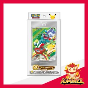 Get your Pokémon 30th Celebration Set Vol.01 [宝可梦 30周年庆典 最初的伙伴特别插画闪卡套装 Vol.1] now at iGamez in Kulim. Shop authentic booster boxes, sleeve packs, and checklane blisters with fast nationwide shipping across Malaysia.