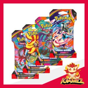 Get your Pokémon ME04 Chaos Rising Sleeved Booster Pack (10 Cards) now at iGamez in Kulim. Shop authentic booster boxes, sleeve packs, and checklane blisters with fast nationwide shipping across Malaysia.
