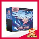 Get your Pokémon ME04 Chaos Rising Elite Trainer Box now at iGamez in Kulim. Shop authentic booster boxes, sleeve packs, and checklane blisters with fast nationwide shipping across Malaysia.