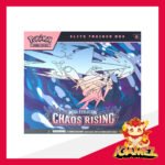 Get your Pokémon ME04 Chaos Rising Elite Trainer Box now at iGamez in Kulim. Shop authentic booster boxes, sleeve packs, and checklane blisters with fast nationwide shipping across Malaysia.