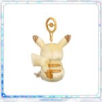 Celebrate 30 years of Pokémon with the Pikachu 30th Celebration Gold Plush Key Chain. Featuring a special gold anniversary design, this collectible plush is a must-have for Pokémon fans and collectors.