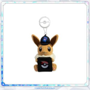 Display, collect, and carry your favorite Pokémon TCG coin with the Eevee Coin-Display Plush Key Chain. An adorable Pokémon Center exclusive for trainers and collectors alike.