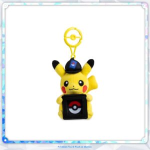 Display, collect, and carry your favorite Pokémon TCG coin with the Pikachu Coin-Display Plush Key Chain. An adorable Pokémon Center exclusive for trainers and collectors alike.