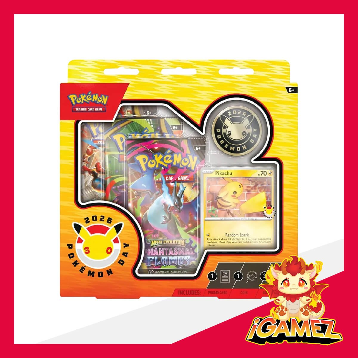 Get your Pokémon Day 2026 now at iGamez in Kulim. Shop authentic booster boxes, sleeve packs, and checklane blisters with fast nationwide shipping across Malaysia.