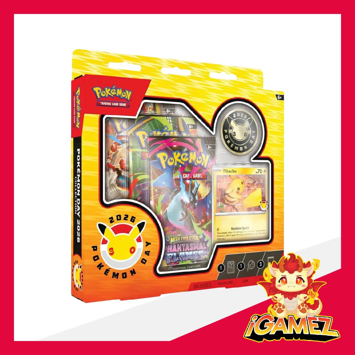 Get your Pokémon Day 2026 now at iGamez in Kulim. Shop authentic booster boxes, sleeve packs, and checklane blisters with fast nationwide shipping across Malaysia.