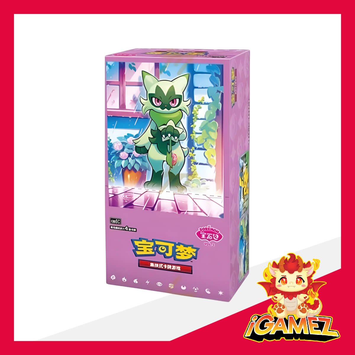 Get your Pokémon Simplified Chinese Gem Pack (vol.5) Booster Box 宝石包第五弹 now at iGamez in Kulim. Shop authentic booster boxes, sleeve packs, and checklane blisters with fast nationwide shipping across Malaysia.