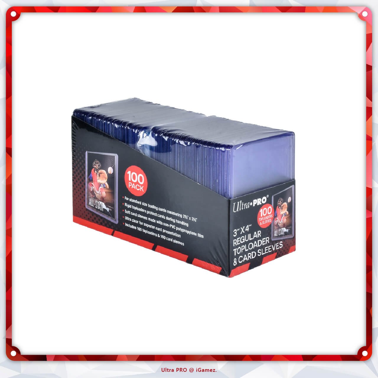 Get your Ultra Pro Top Loader now at iGamez in Kulim. Shop authentic booster boxes, sleeve packs, and checklane blisters with fast nationwide shipping across Malaysia.