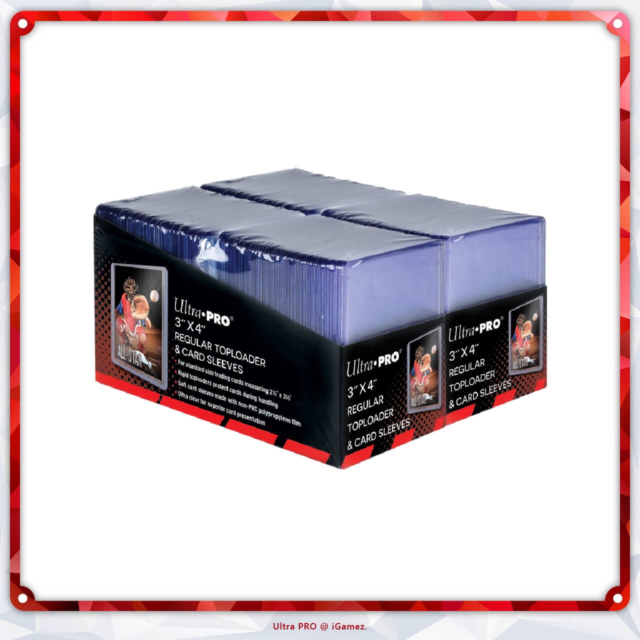 Get your Ultra Pro Top Loader now at iGamez in Kulim. Shop authentic booster boxes, sleeve packs, and checklane blisters with fast nationwide shipping across Malaysia.