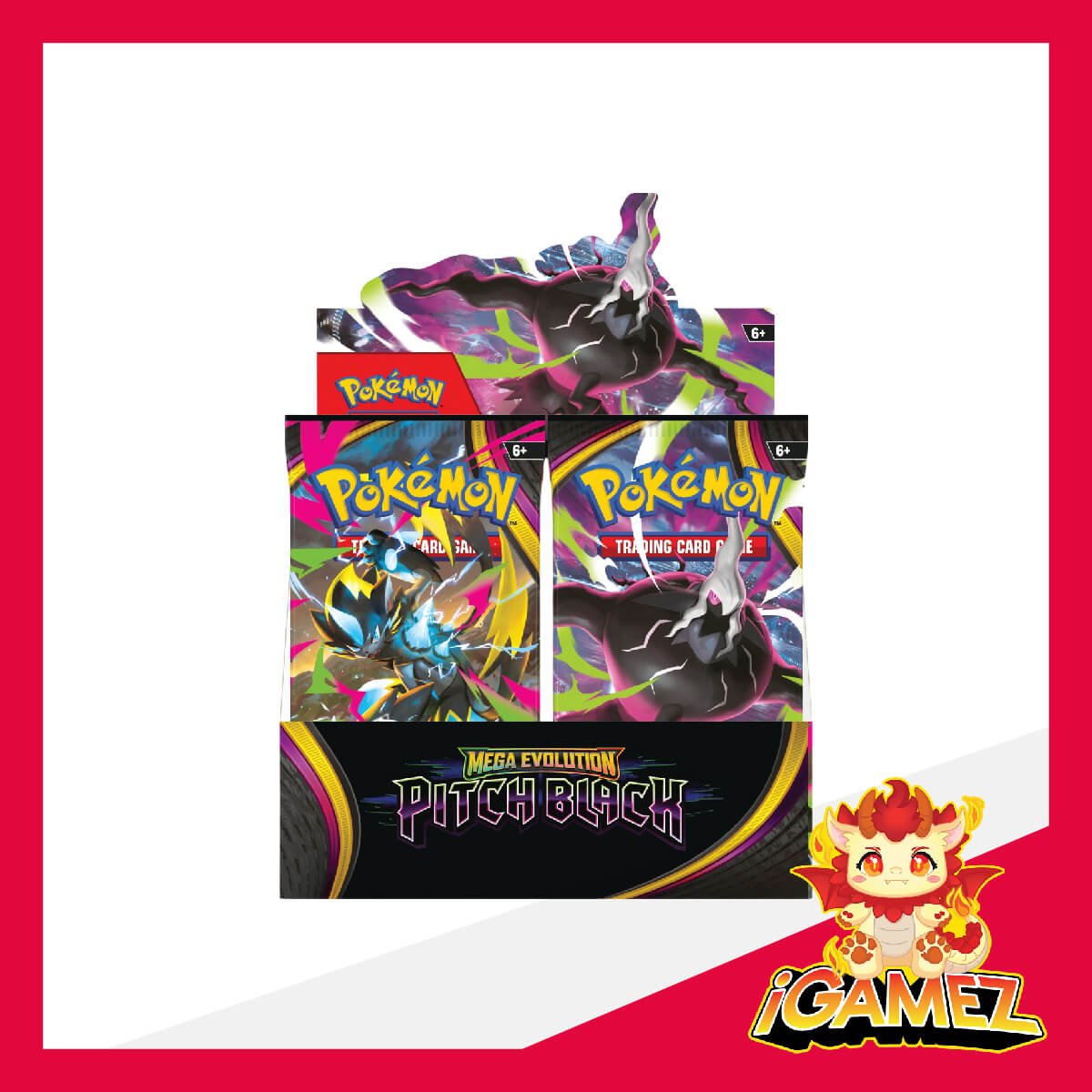 Get your Pokémon ME05 Pitch Black Booster Box now at iGamez in Kulim. Shop authentic booster boxes, sleeve packs, and checklane blisters with fast nationwide shipping across Malaysia.