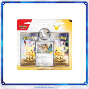 Pokémon TCG: 30th Celebration 2-Pack Blister at iGamez in Kulim, Malaysia. Shop authentic booster boxes, sleeve packs, and checklane blisters with fast nationwide shipping across Malaysia.