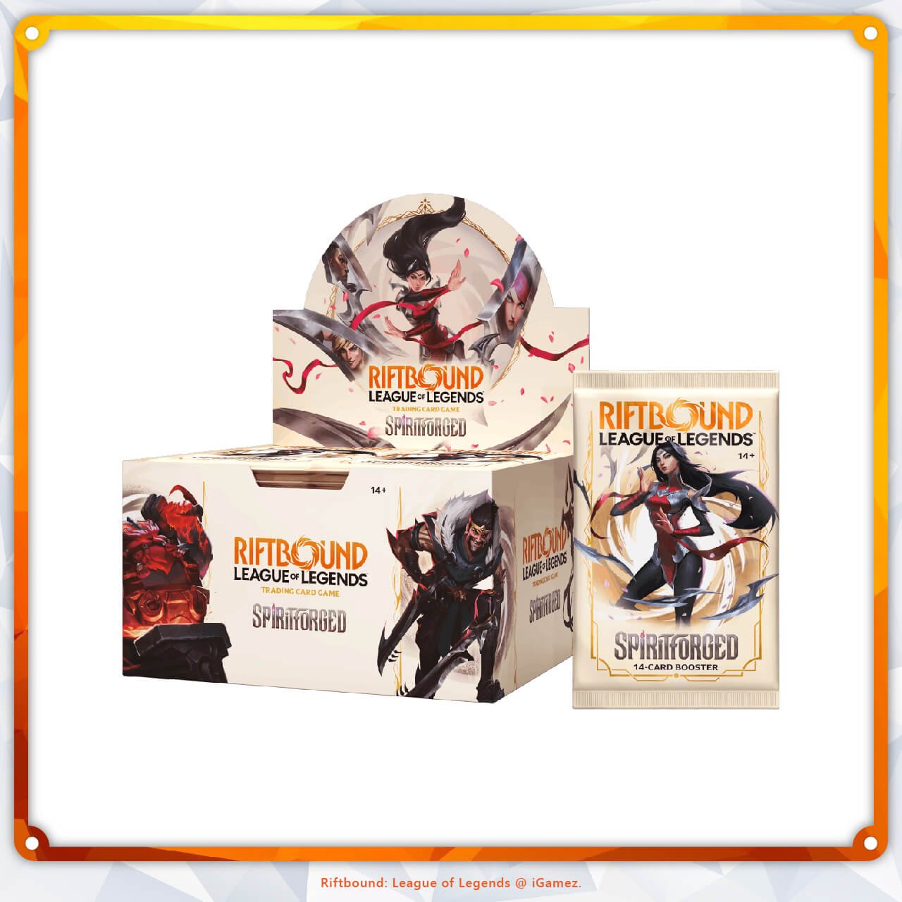 Get your Riftbound League of Legends Spiritforged now at iGamez in Kulim. Shop authentic booster boxes with fast nationwide shipping across Malaysia.