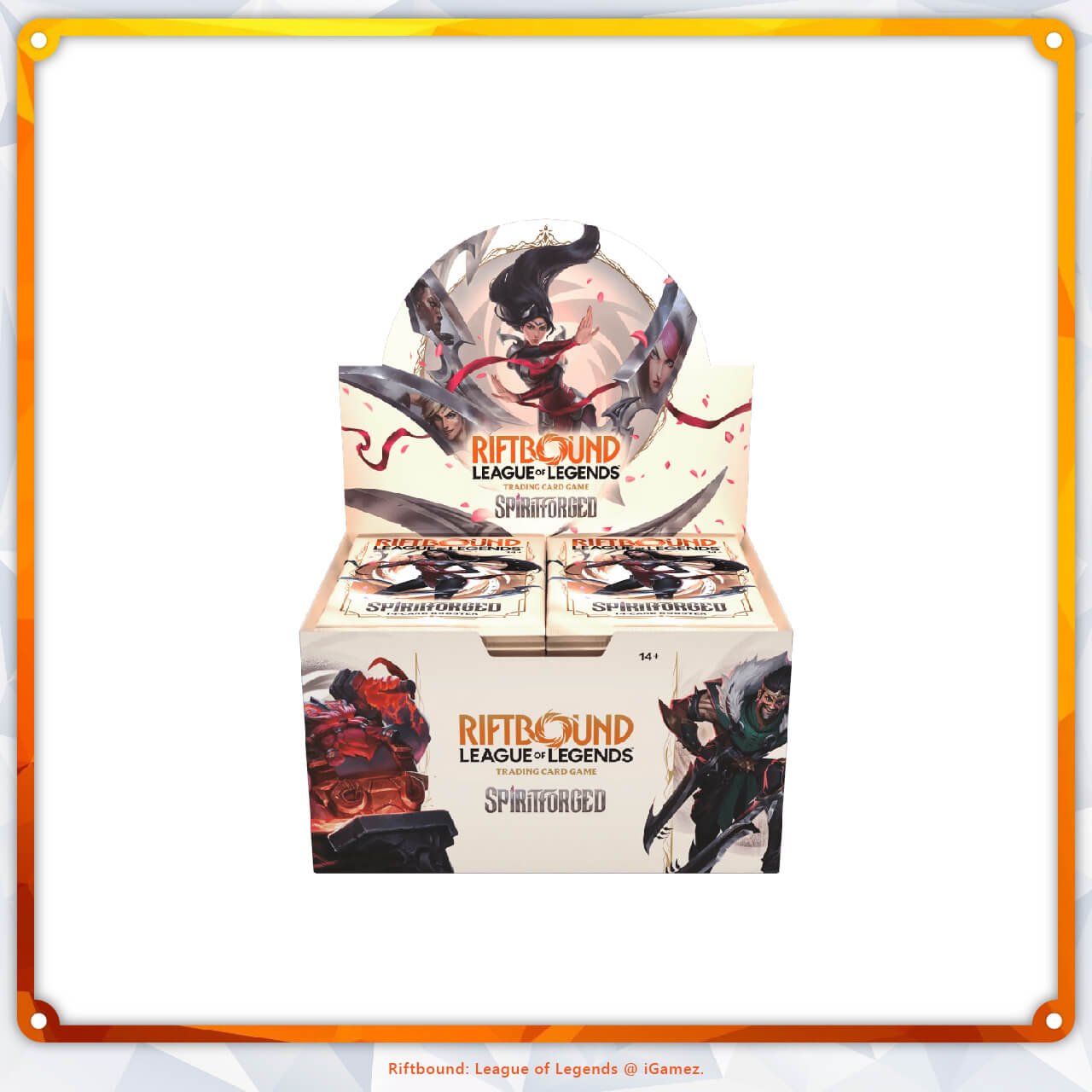 Get your Riftbound League of Legends Spiritforged now at iGamez in Kulim. Shop authentic booster boxes with fast nationwide shipping across Malaysia.